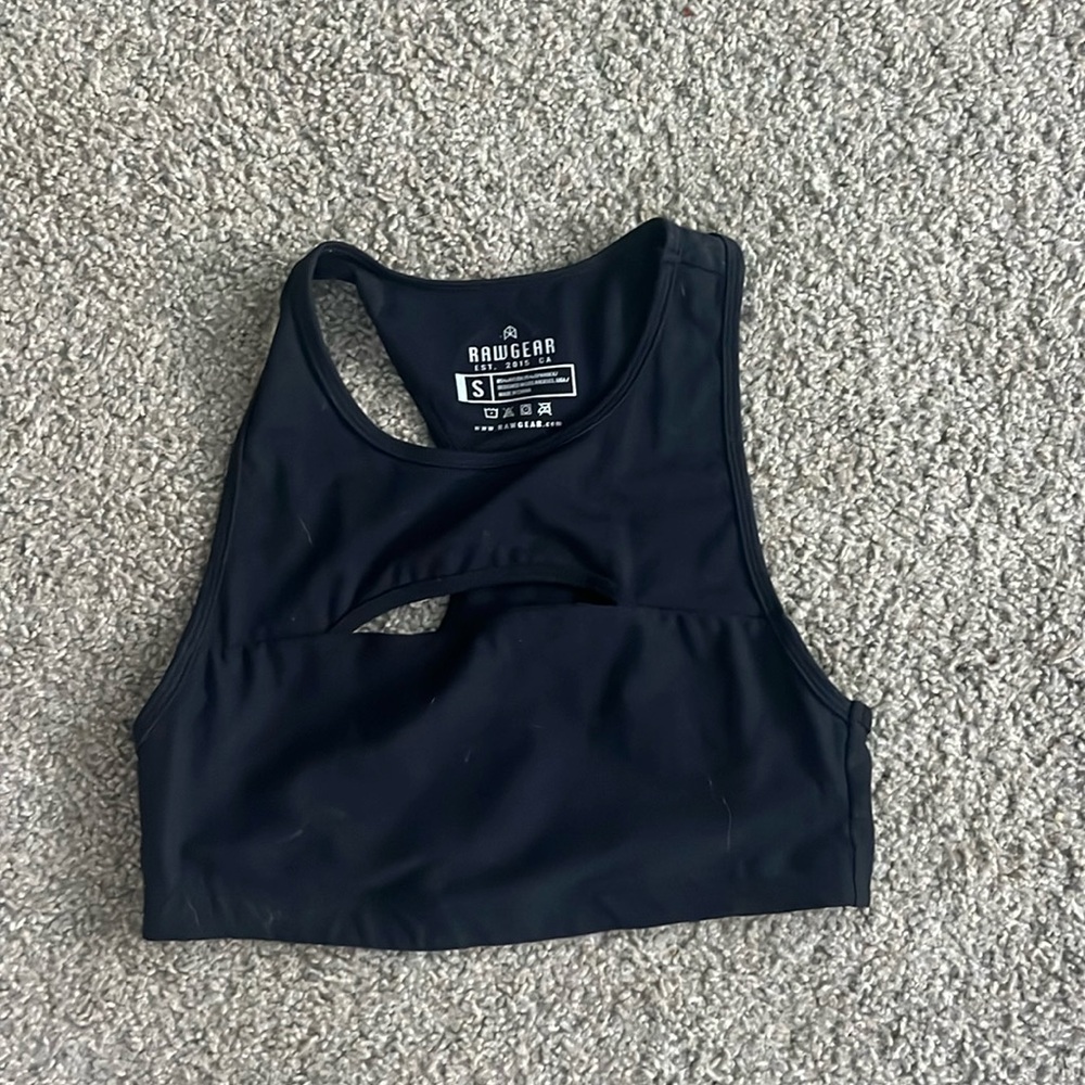 Rawgear sports bra black